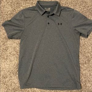 Men’s Under Armor Golf Polo Size LG Loose